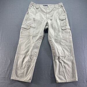 5.11 Tactical Pants Mens 38x30 Beige Mid Rise Outdoor Carpenter‎ Workwear